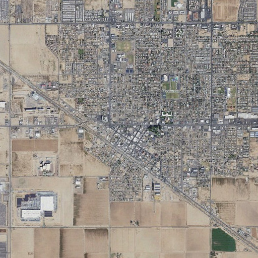 Aerial imagery of Central School, AZ