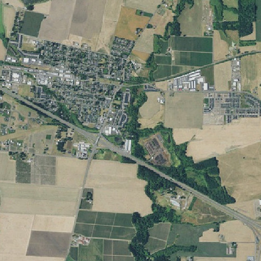 Aerial imagery of Ghost Creek, OR