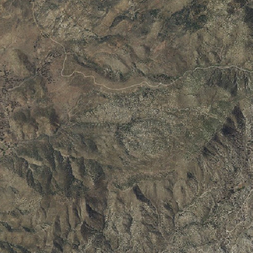 Aerial imagery of Cox Spring, CA