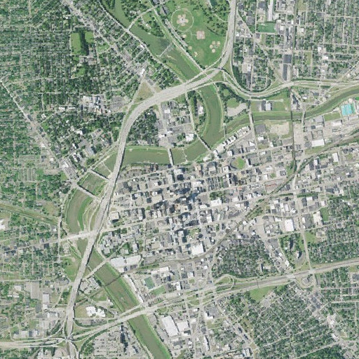 Aerial imagery of Biltmore Towers, OH