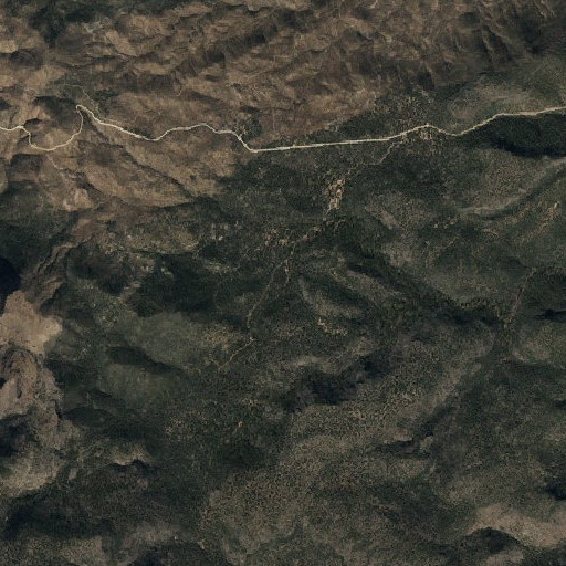 Aerial imagery of Cabin Spring, AZ