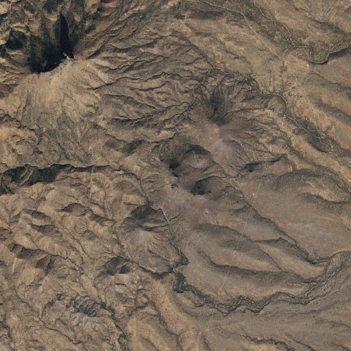 Aerial imagery of Cerro Prieto, AZ
