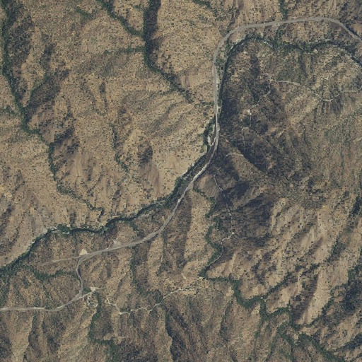 Aerial imagery of Mill Creek, CA