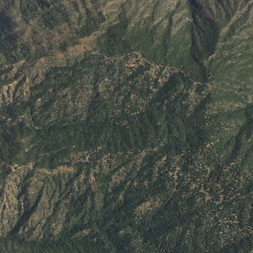 Aerial imagery of Sheep Troughs Spring, CA