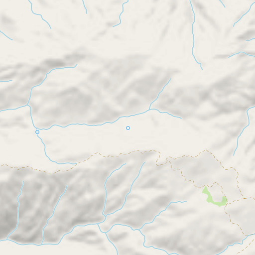 OpenStreetMap map of Sheep Troughs Spring, CA