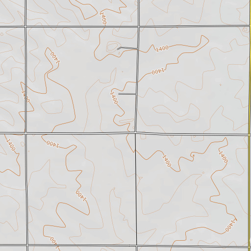 OpenTopoMap map of Schroeder Farm, IA