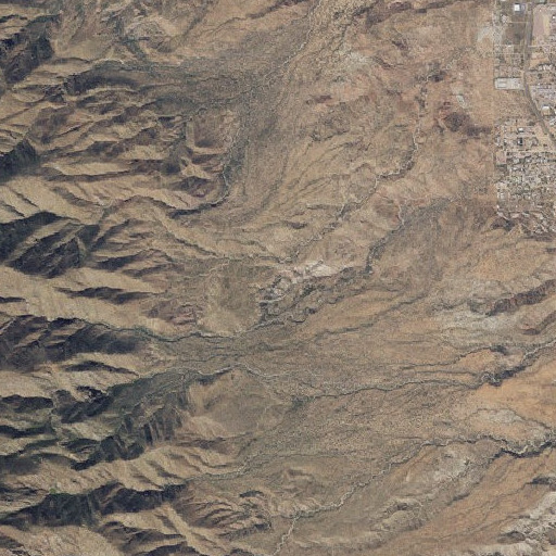 Aerial imagery of Chalk Spring, AZ