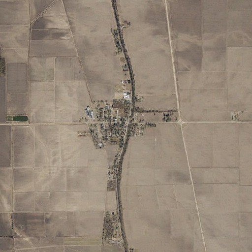 Aerial imagery of Arcola Post Office, MS