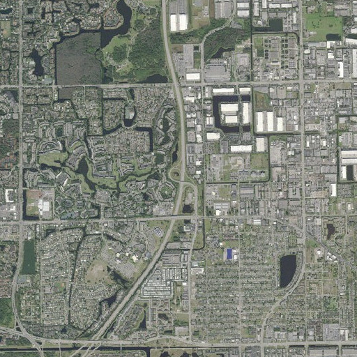 Aerial imagery of Interchange 24, FL