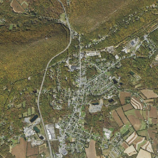 Aerial imagery of Wind Gap Post Office, PA