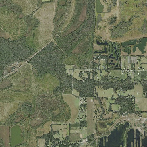 Aerial imagery of Bethlehem Church, FL