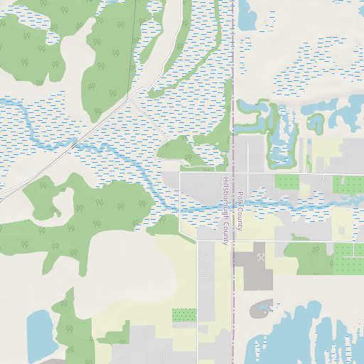 OpenStreetMap map of Bethlehem Church, FL