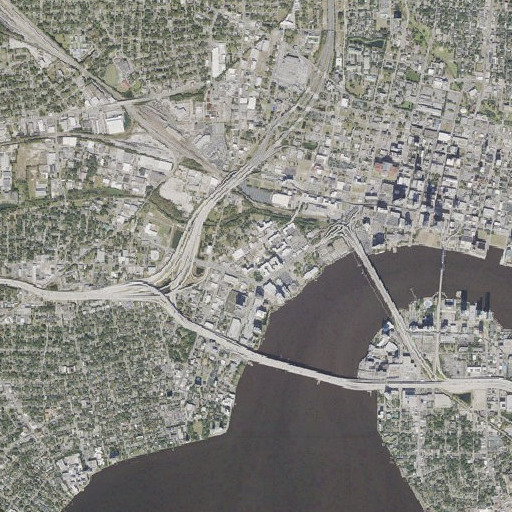 Aerial imagery of Brooklyn, FL