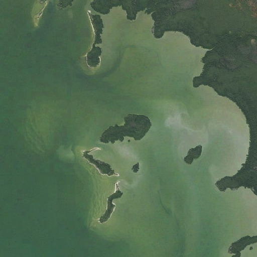 Aerial imagery of Buzzard Key, FL
