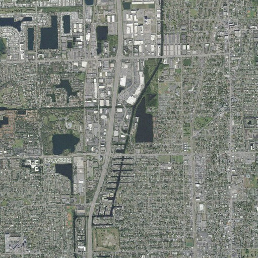 Aerial imagery of C-10 Canal, FL