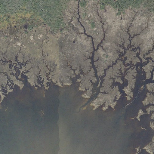 Aerial imagery of Catfish Creek, FL