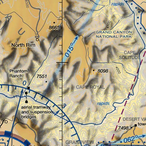 FAA VFR chart of Cheyava Falls, AZ