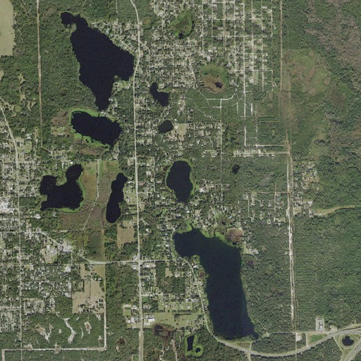 Aerial imagery of Lake Charles, FL