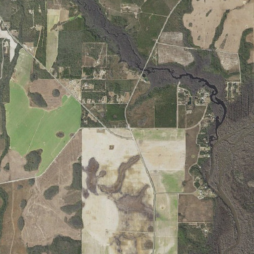 Aerial imagery of Chipola Park, FL