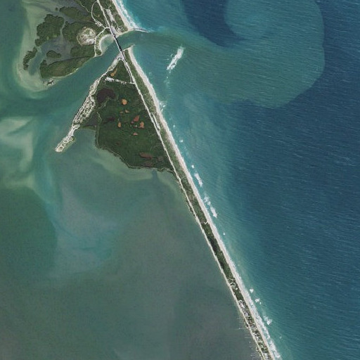 Aerial imagery of Chobie Dock, FL