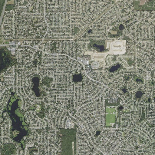Aerial imagery of Clear Lake, FL
