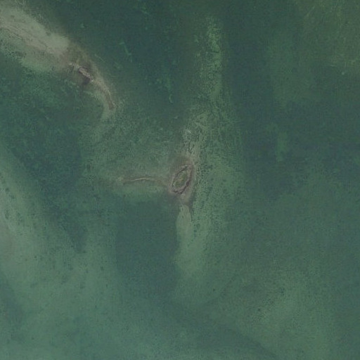 Aerial imagery of Cocoanut Key, FL