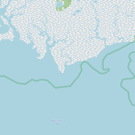 OpenStreetMap map of Compass Point Creek, FL