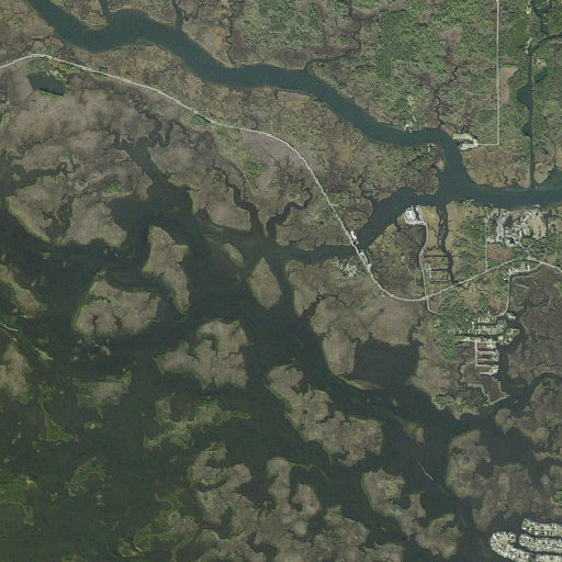 Aerial imagery of Coon Gap, FL
