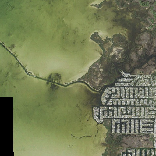 Aerial imagery of Coon Key Point, FL