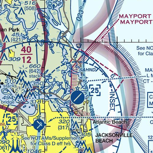 FAA VFR chart of Mount Cornelia, FL