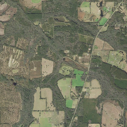 Aerial imagery of Cuba Branch, FL