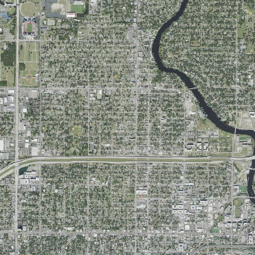 Aerial imagery of Cuesta School, FL