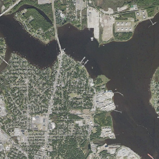 Aerial imagery of Culver School, FL