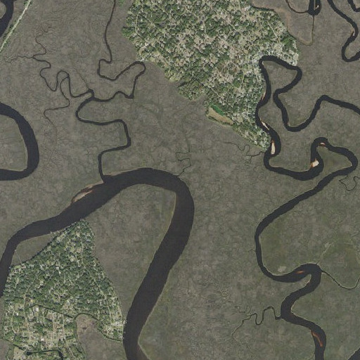 Aerial imagery of Cuno Creek, FL
