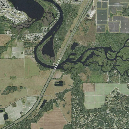 Aerial imagery of Curiosity Creek, FL