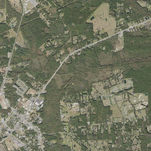 Aerial imagery of Cushing Creek, FL