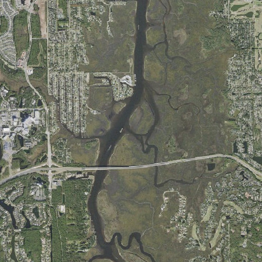 Aerial imagery of Cut Creek, FL