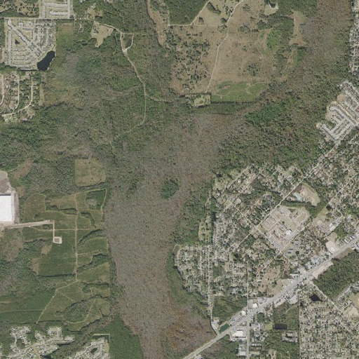 Aerial imagery of Double Branch, FL