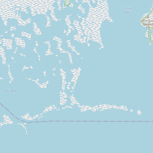 OpenStreetMap map of Eagle Nest, FL