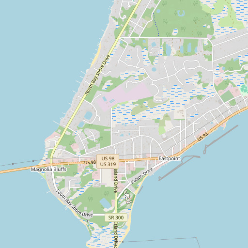 OpenStreetMap map of East Point, FL