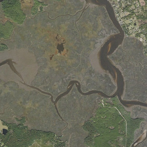 Aerial imagery of Edwards Flats, FL