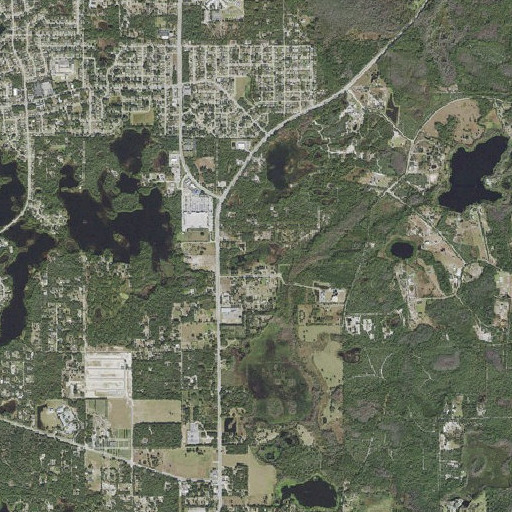 Aerial imagery of Lake Eulalia, FL