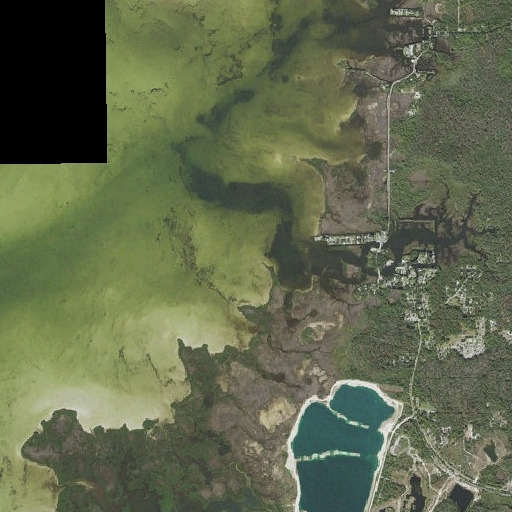 Aerial imagery of First Point, FL