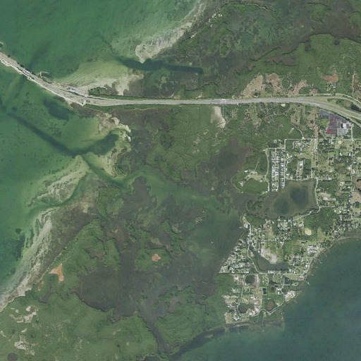 Aerial imagery of Fletcher Point, FL