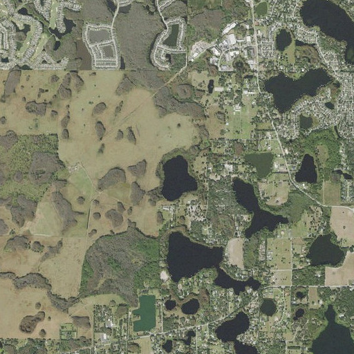 Aerial imagery of Lake Frances, FL