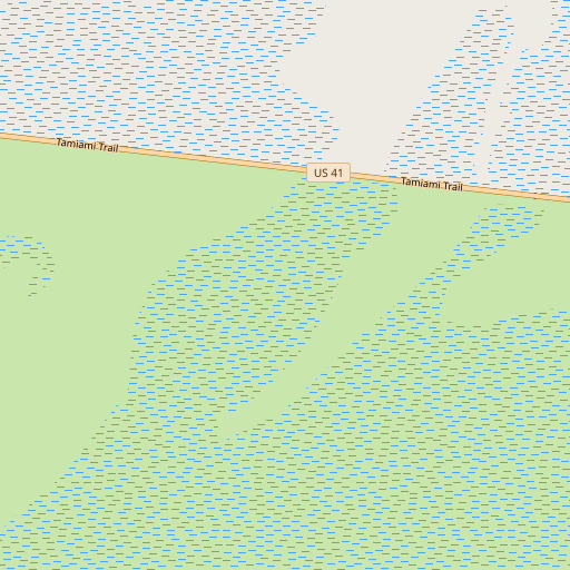 OpenStreetMap map of Gannet Strand, FL