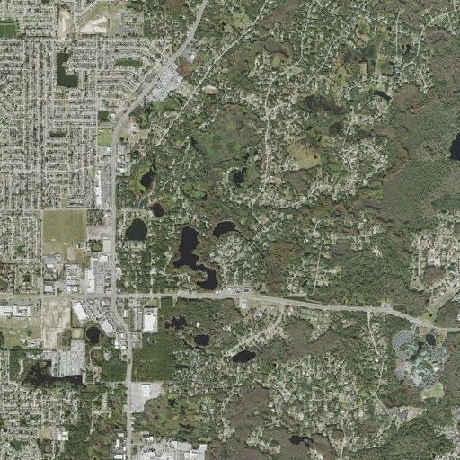 Aerial imagery of Garden Lake, FL