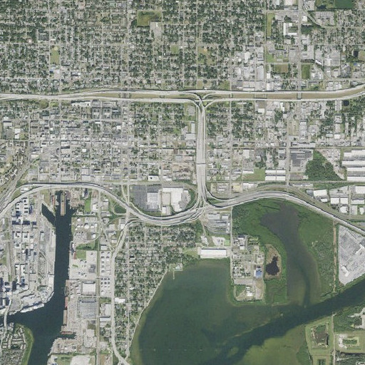 Aerial imagery of Gary, FL