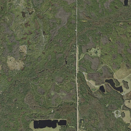 Aerial imagery of Gator Creek, FL