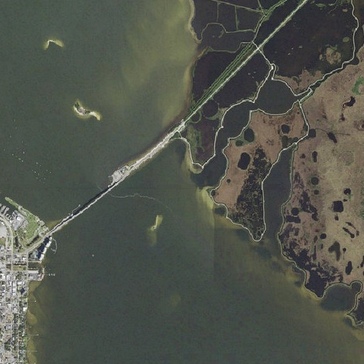 Aerial imagery of Gator Creek, FL